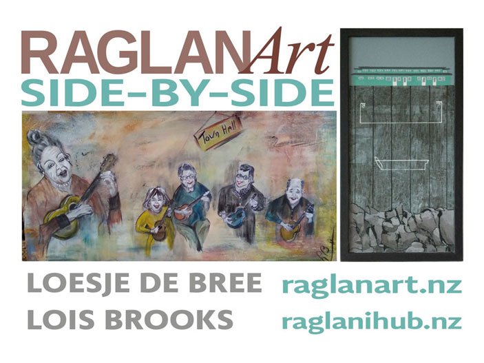 Raglan Art collective monthly exhibition