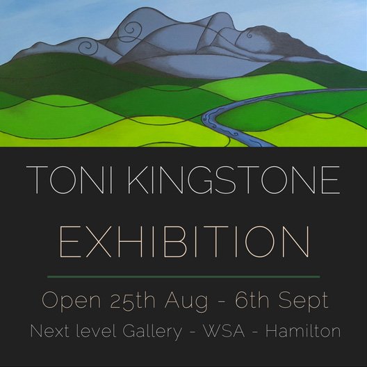 Artspost Toni Kingstone Exhibition August-September 2017