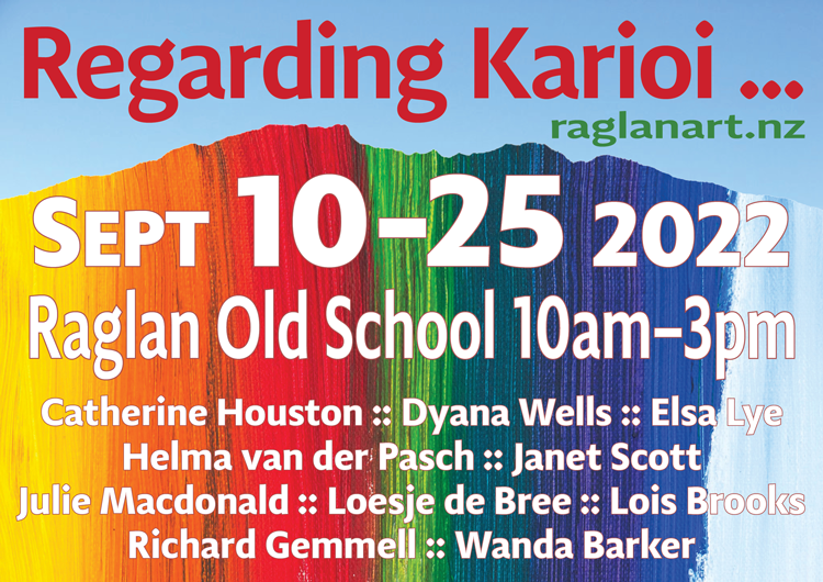 Raglan Art annual exhibition in September 2022